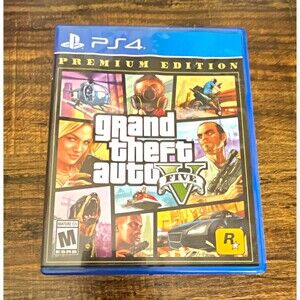 Rockstar Games Grand Theft Auto V Premium Edition PS4 M NTSC-U/C Case